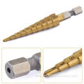 Straight Flute Titanium Step Drill Bit